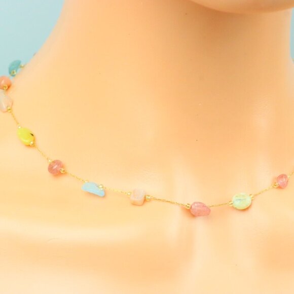 Delicate & Contemporary Necklace Chain, A Lovely Choice for Women, EVCH1030 - Picture 5 of 15